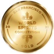 Old Pulteney 25YO SFWSC Gold 2021 Award Medal